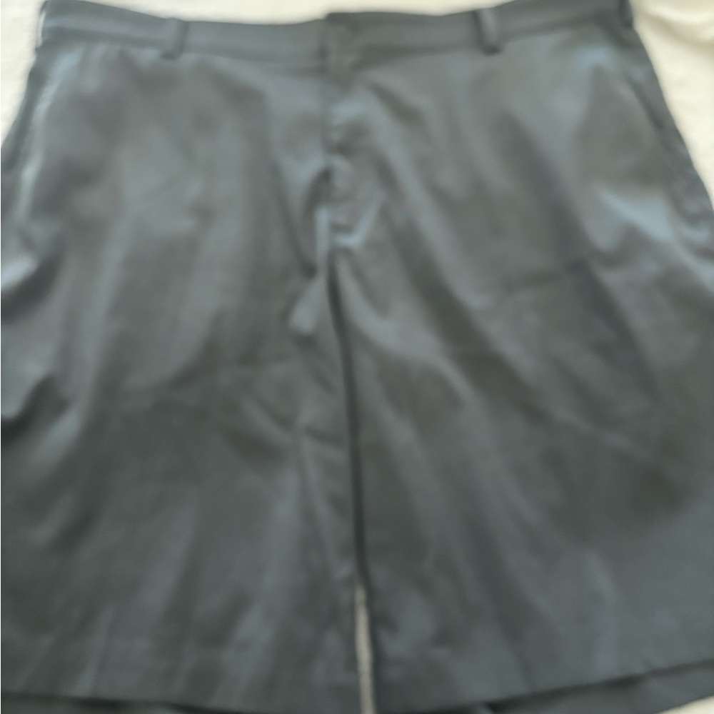 Nike Men's Charcoal Flat Front Shorts